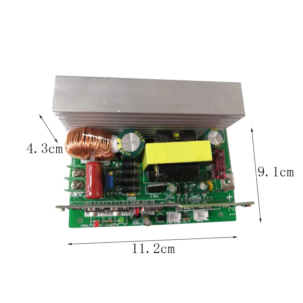 500W Inverter Circuit Board 12V to 220V Invertor Pure Sine Wave Driver Board Step-up Boost Converter Power Board