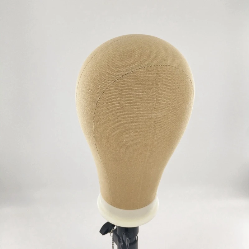 Training Head Manikin Head For Wigs Mannequin Head For Wig Stands Professional Styling Head Canvas Mannequin Head