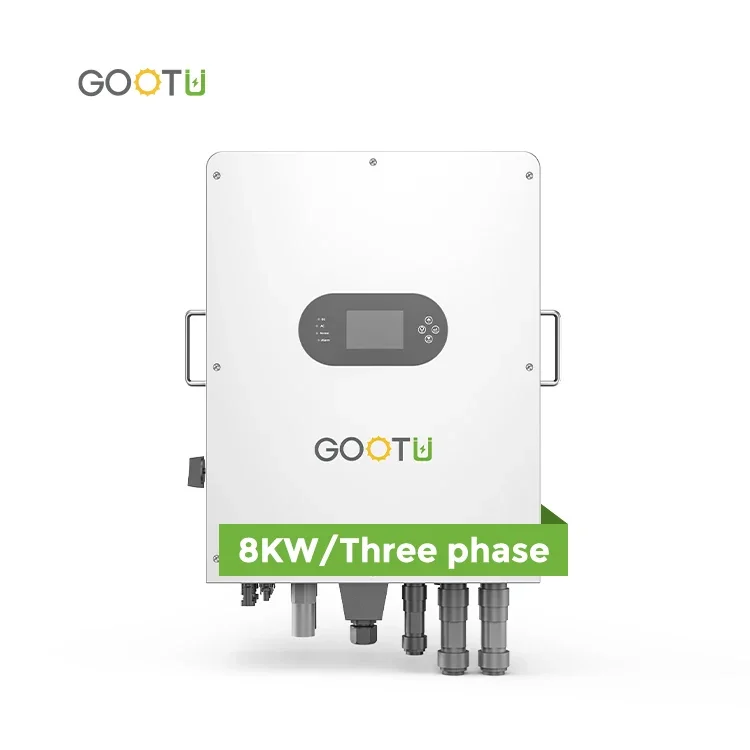 GOOTU Three Phase IP65 Hybrid Solar Inverter 380Vac 400Vac MPPT WiFi 8KW Low Frequency Solar Inverter For Home Energy System