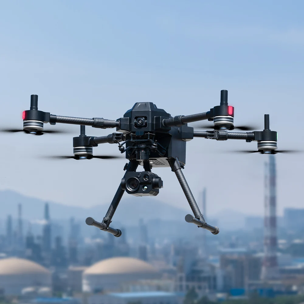 Plataforma Original para Dron SIYI reebot UniDrone E900 4K cámara FPV ultraancha seguimiento de Al rango de transmisión de 35KM 55 min máximo