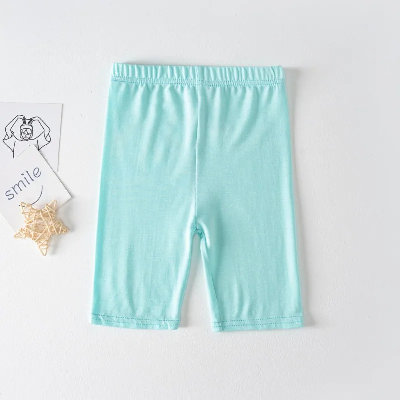 Summer Baby Girls Shorts Cotton Solid Safety Pant Underwear Girls Briefs Short Beach Pants Kids Girls Short Leggings For 3-10Y