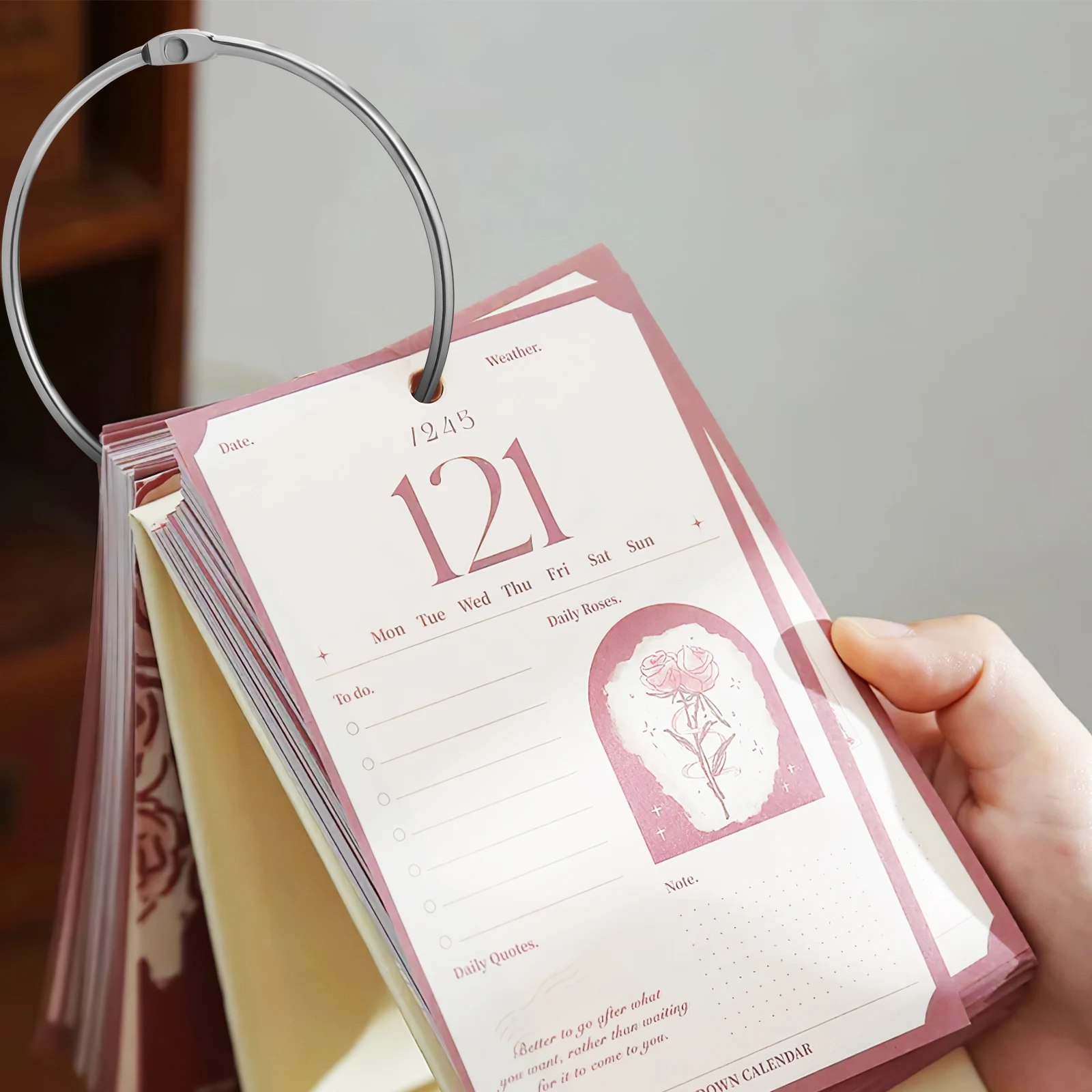 16 anelli raccoglitori in metallo, design circolare apribile in ferro, per presentazioni professionali, organizzazione della carta e nota personale