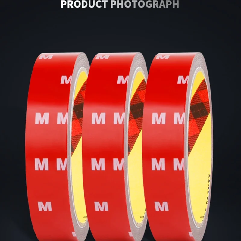 3Meters Extra Strong Transparent Gray Acrylic Double Sided Tape Strong Heavy Duty Nano Waterproof Tapes Traceless Sticker Sticky