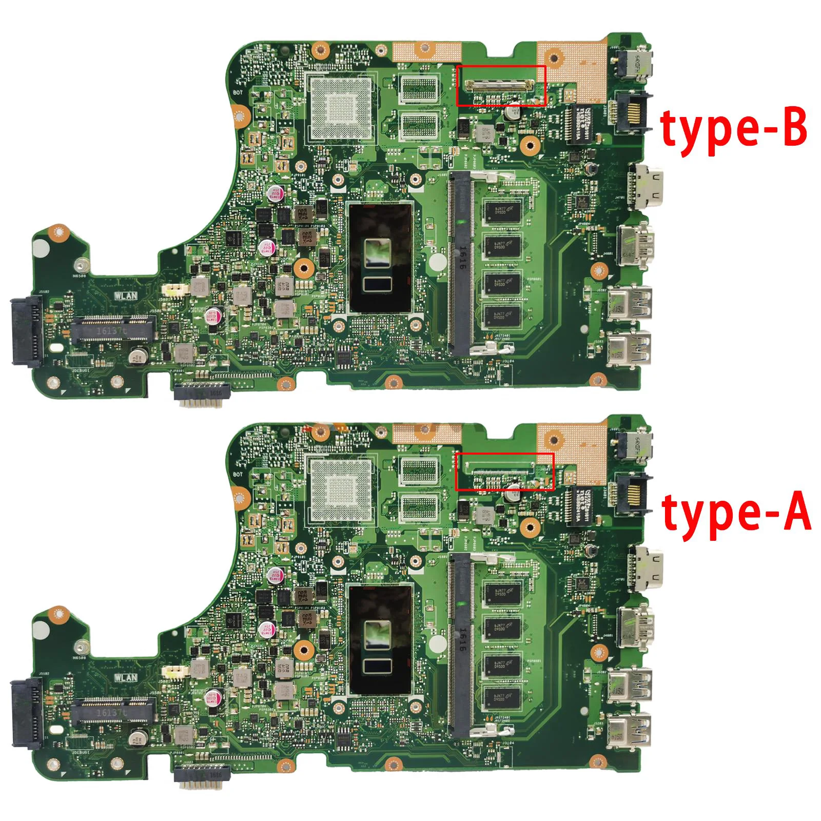 X555UJ/X555UA Laptop Motherboard For ASUS X555UF X555UB A555UJ A555UA A555UB F555UA F555UB F555UJ K555UJ K555UB K555UA DX992U