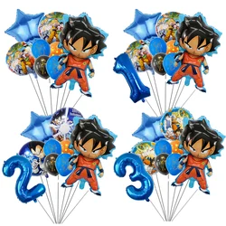 Dragon Ball Z Balloon Set DIY Foil Latex For Party Supplies Children Birthday Decoration Party Festivel Gifts Baby Shower Toy