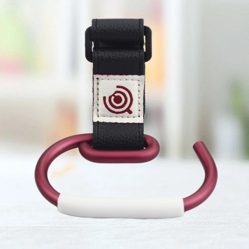 خطافات لعربة الأطفال، شماعة حقيبة شديدة التحمل لعربة الأطفال، سهلة التركيب، للاستخدام القابل للإزالة على عربات الدراجات