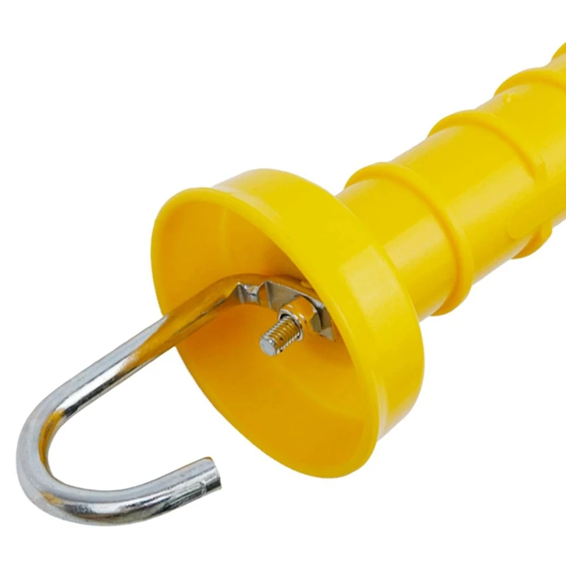 電気柵ゲートハンドル,断熱スプリングハンドル,プラスチックドア,牧場,フェンスアクセサリー,高品質,5個