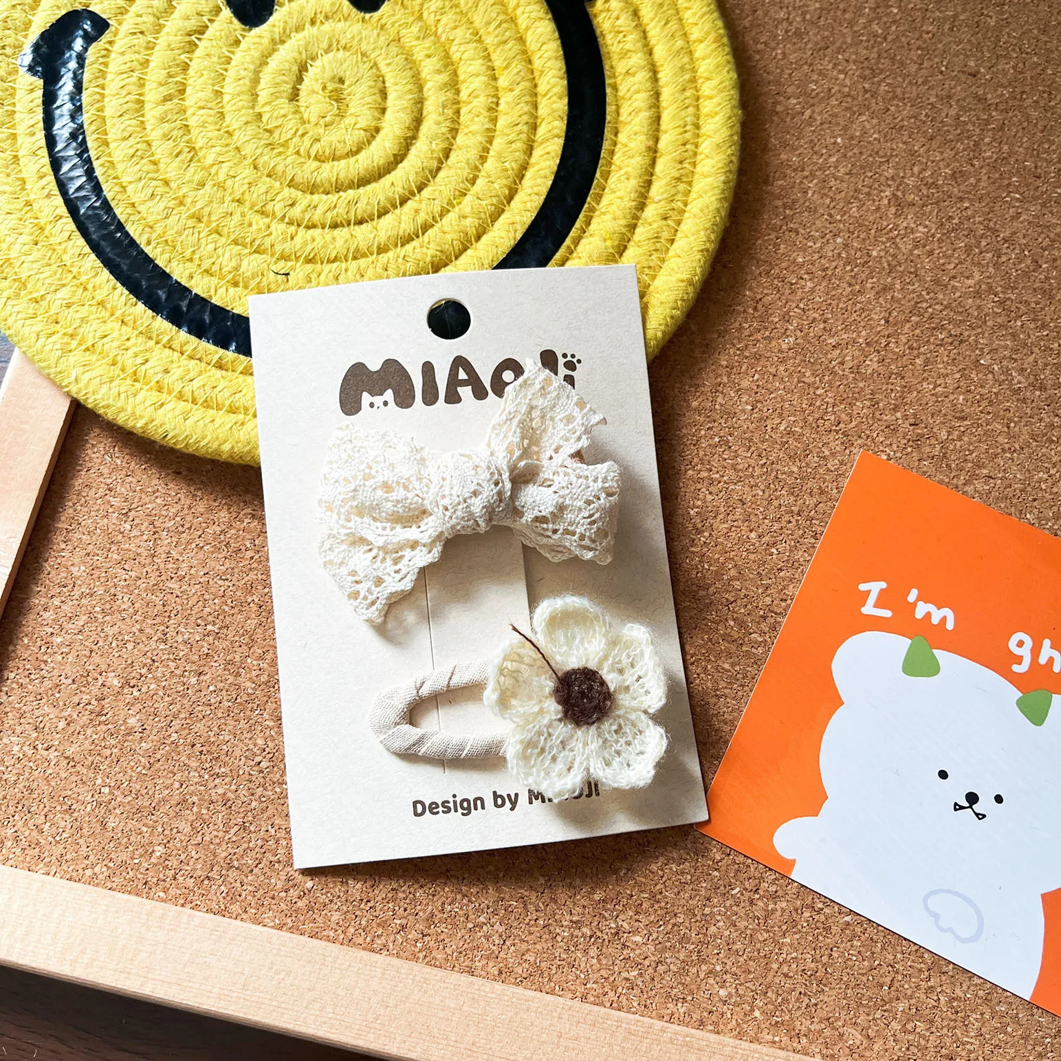 

1PC Lace Bow Hair Clip for Girls Floral Headwear Princess Baby Hairpin Beige Coffee Bowknot Sweet Cute Hair Accessories