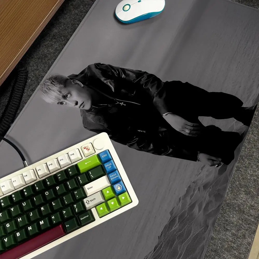 

SATIROLOGIA K-Kidd Voodoo Mouse Pad Xxl Computer Large Size Non-slip Gamer Keyboard 90x40cm Art Design HD Deskmat