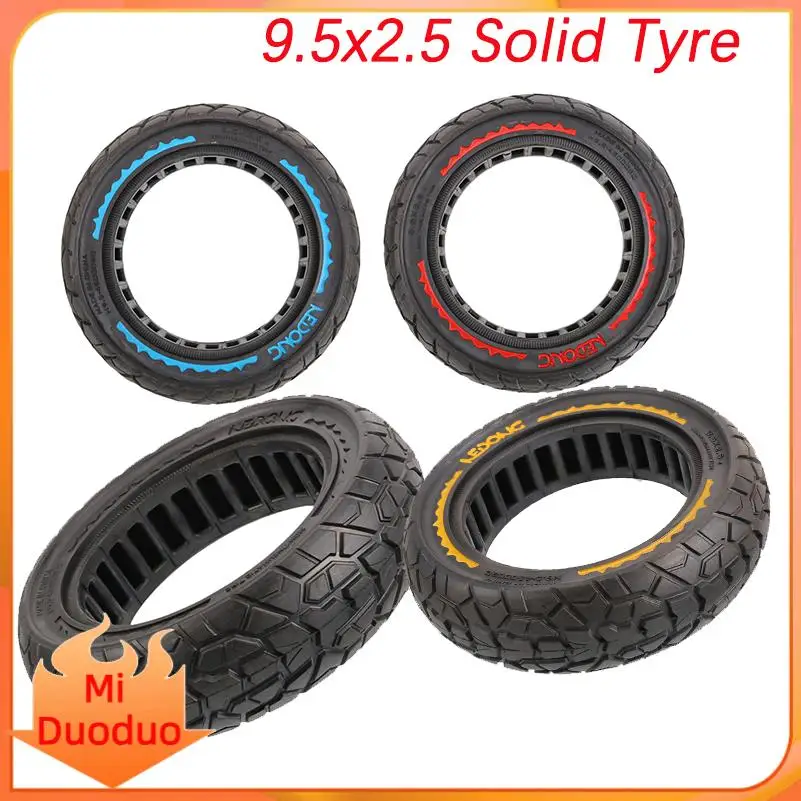 

Шина Honeycomb 9.5x2.5, подходит для электросамоката KQI3, цельная шина 9.5x2.5 для бездорожья