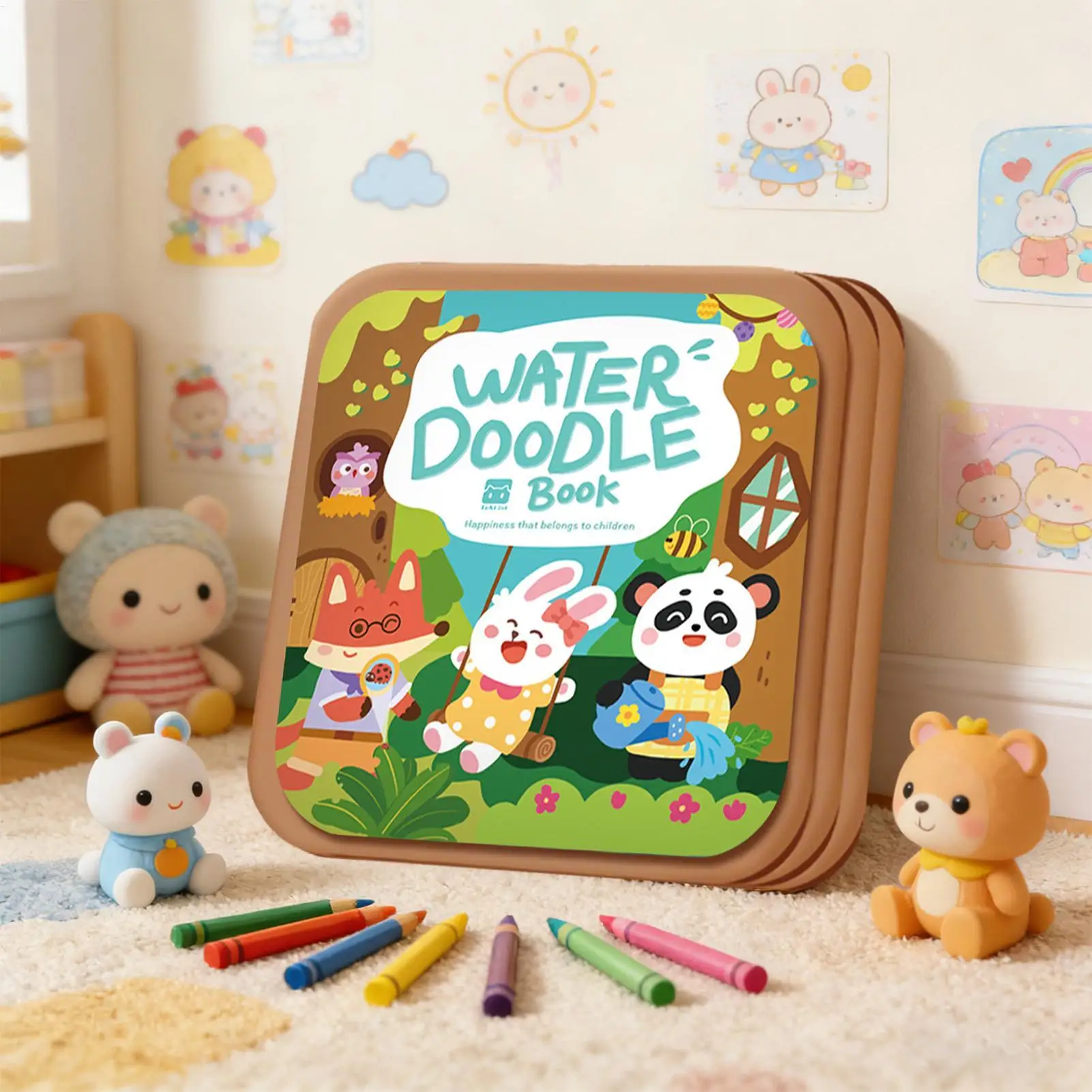 

Маркер для воды, книжка-раскраска, аксессуары для рисования, акварельная рабочая тетрадь для мальчиков и девочек, детей, взрослых, студентов, начинающих, молодежи