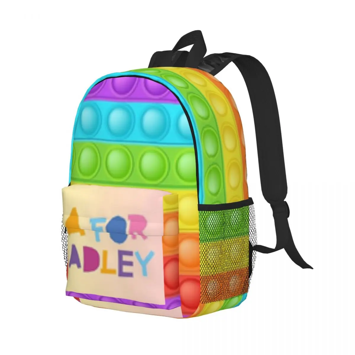 Popit Silicone Backpack. Beautiful A For Adley New Fashion High Capacity Waterproof College Backpack Trendy Laptop Travel 15inch