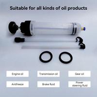 Car Oil Changer Auto Manual Oil Change Filling Extractor Pump Thickened PP Car Oil Fluid Extractor For DIY Enthusiasts And