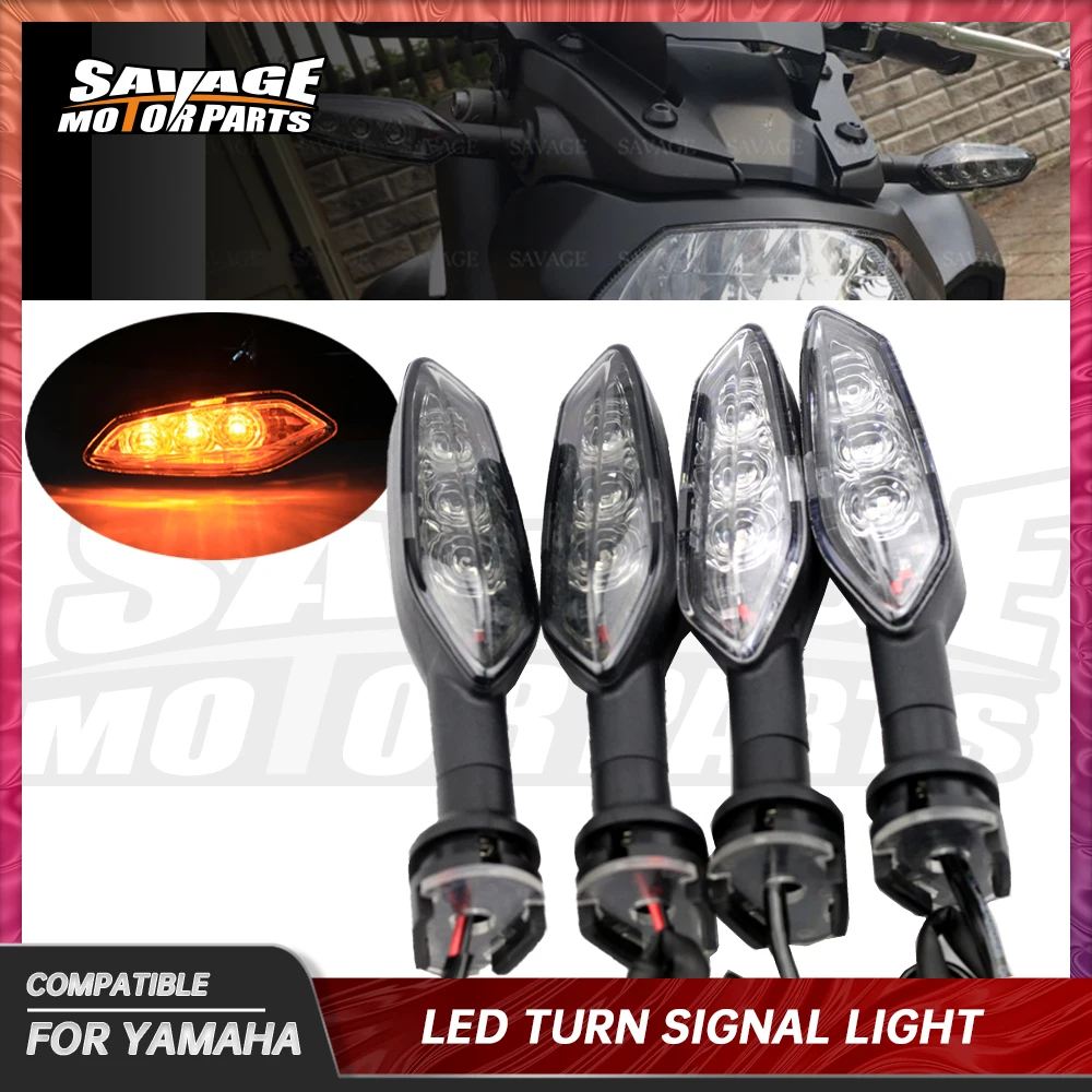 

LED Turn Signal Light For YAMAHA MT07 MT09 TRACER XSR900 XSR700 FJ-09 V-MAX1700 XTZ1200 ZE Motorcycle Accessories Indicator Lamp