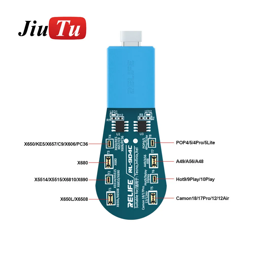 RL-904C papan aktivasi baterai untuk berlaku pada TECNO, itel, Infinix series Infinix Intelligent recognition