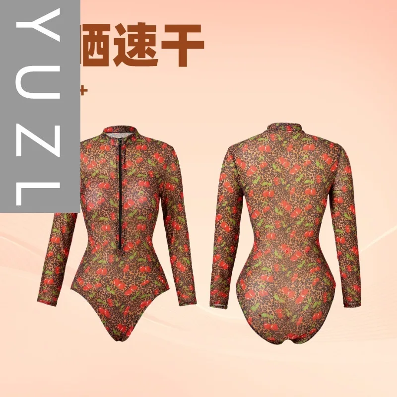 

YUZL купальник one-piece swimsuit women sunscreen bikini swimsuit 2025 new