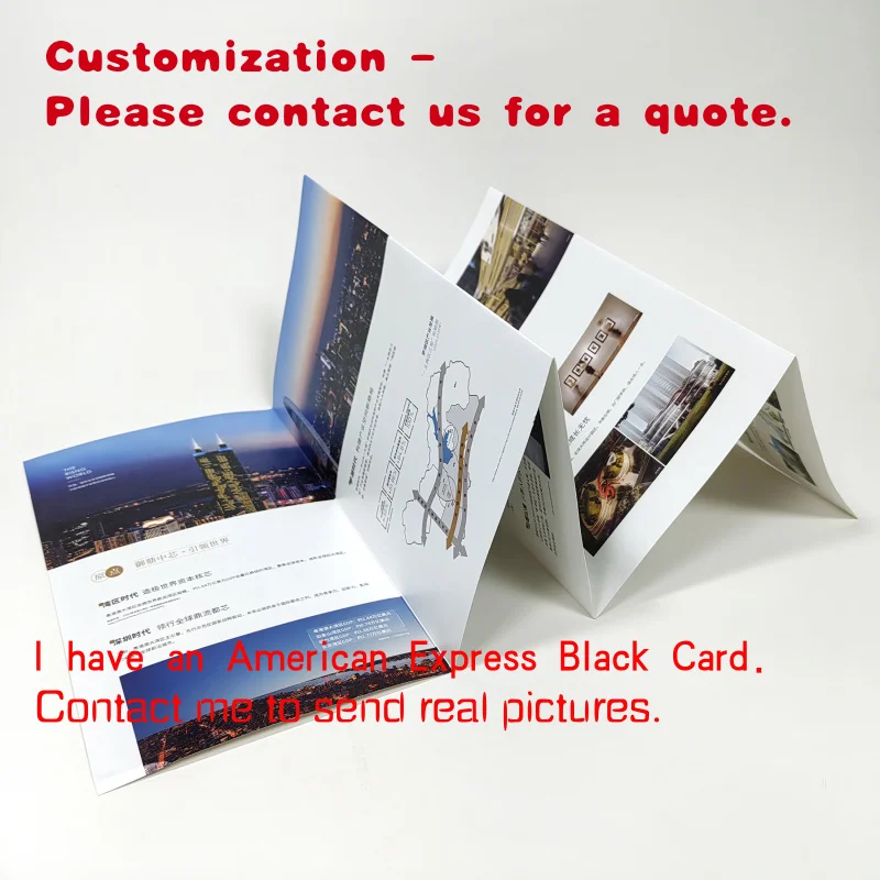 

custom.Custom Printing Folded Trifold Leaflet Flyer Advertising Folded Poster Flyer Catalogue