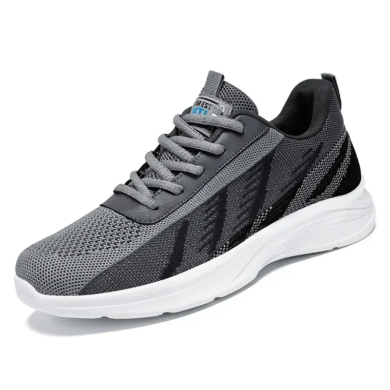 Heren lente nieuwe casual loopschoenen sport ademend antislip tennissneakers zachte zolen ultralichte studentenbezorgschoenen