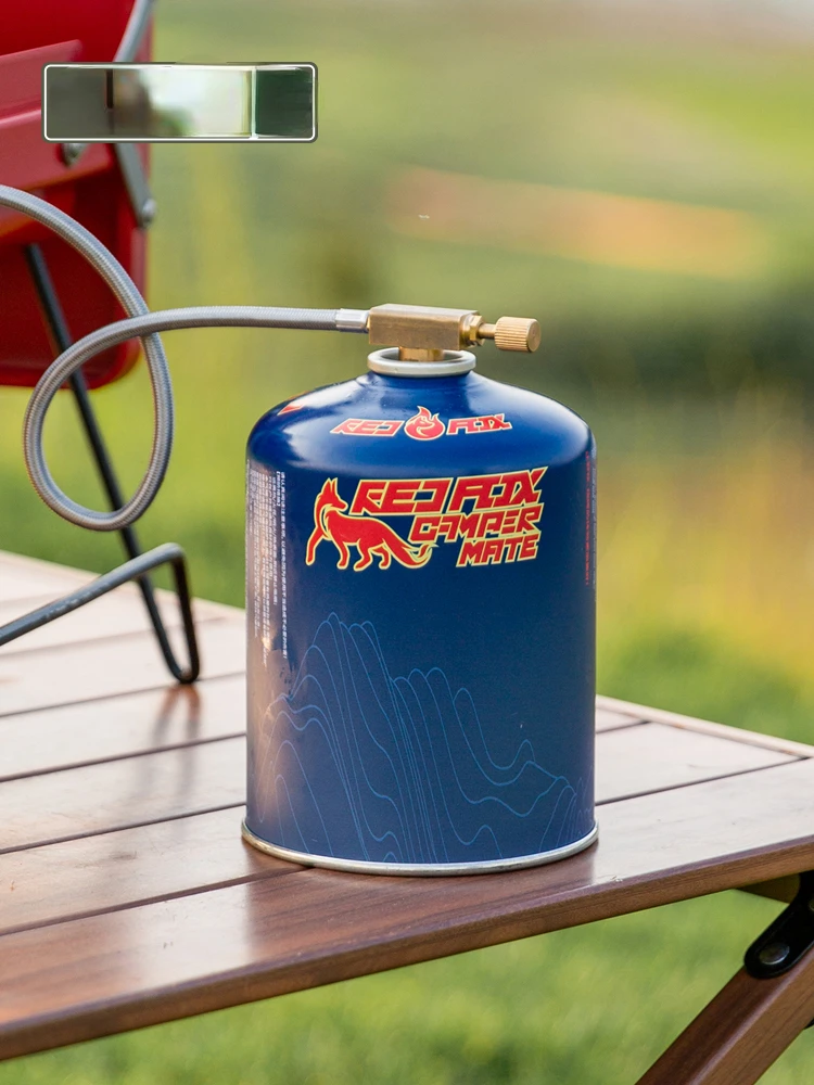 BBQ family outdoor flat gas tank camping plateau alpine portable gas tank isobutane propane liquefied gas tank