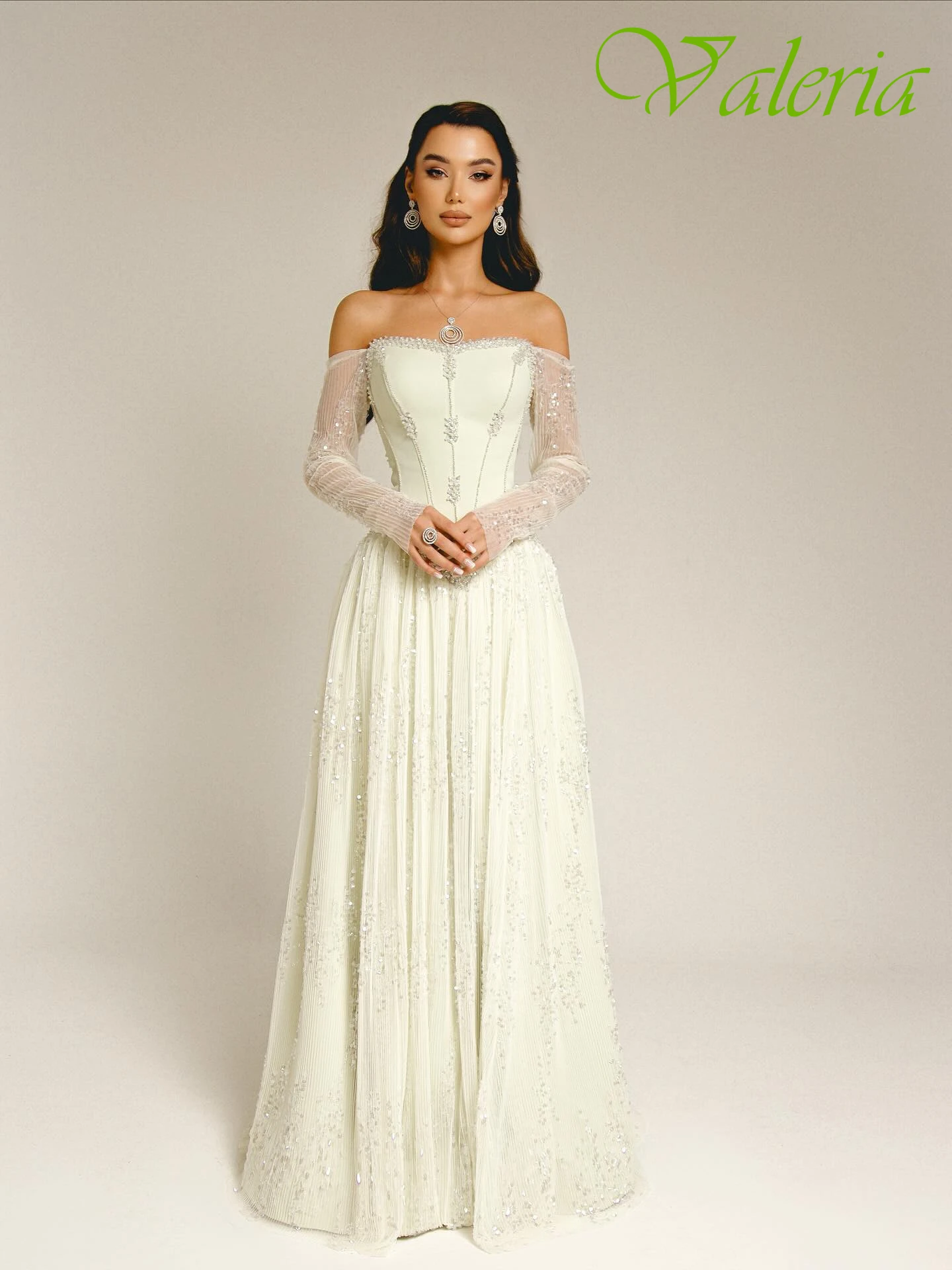 カスタマイズされた A ライン ボートネック キャップ スリーブ エレガントなイブニング ドレス 繊細なセレブ ガウン 高品質のモダンなフォーマル パーティー ドレス