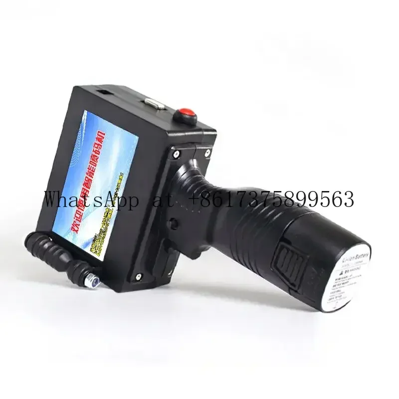 Industrial 4.3 Inch Metal Shell 25.4 mm Large Character Por Inkjet Printer for Assemb Line Marking