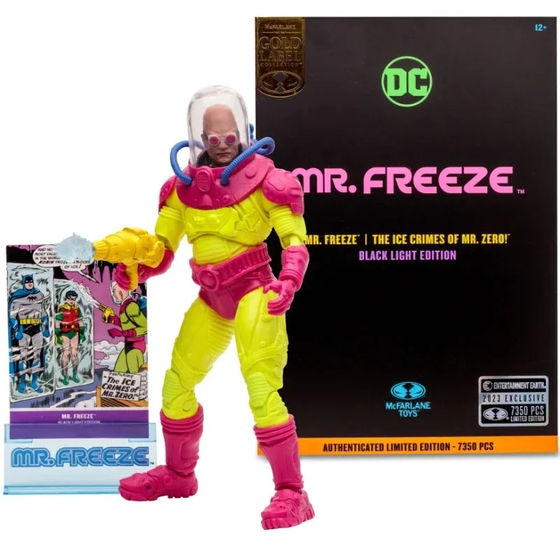 McFarlane Original DC Mr. Freeze 7-inch Action Figure Model Toy Collectible Action Figure Collection Model Toys Gifts