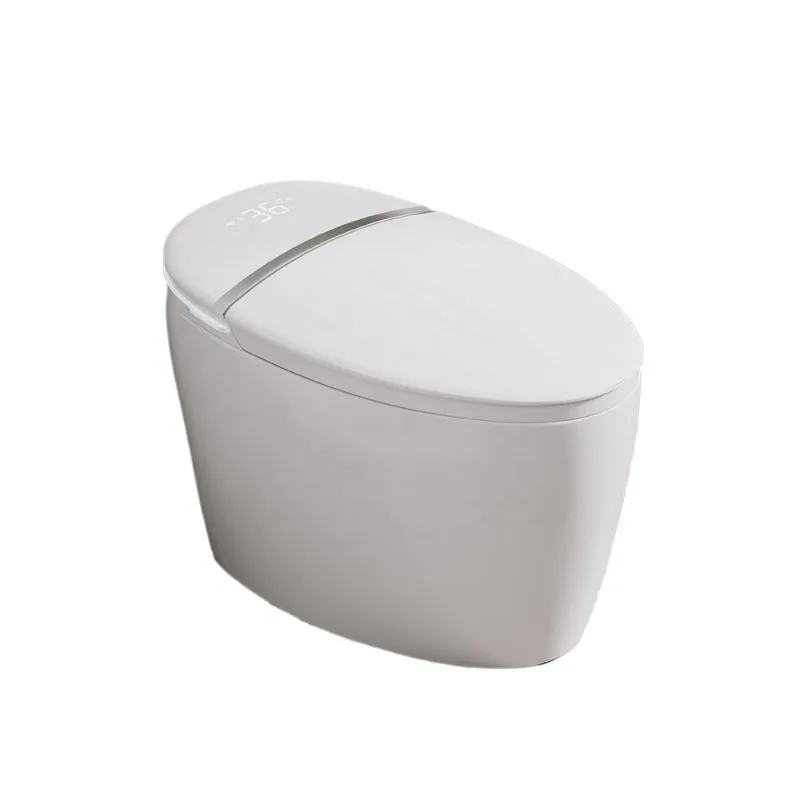 Automatic ceramic heating seat Self-cleaning bathroom Smart toilet Smart sanitary ware Bidet toilet Double flush remote control
