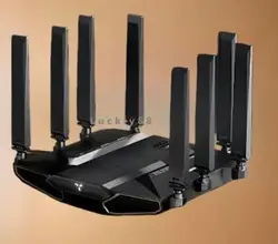 Wifi7 Route Qitian Be7200 Router Home Large Apartment 2.G Port High-Speed Wall-through King Dual-Frequency Wireless Coverage