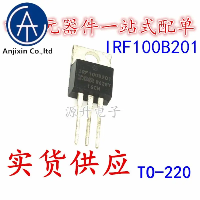 

10PCS 100% orginal new IRF100B201 field effect MOS tube TO-220 N channel 100V 192A