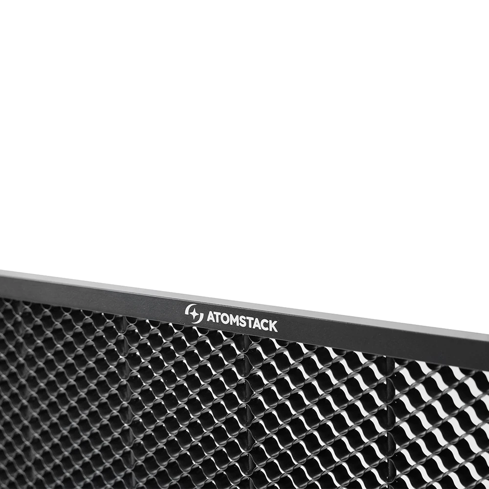 CO2 또는 다이오드 레이저 조각기 절단기용 Atomsatck 레이저 절단 벌집 작업 테이블 400x400mm/15.74x15.74in