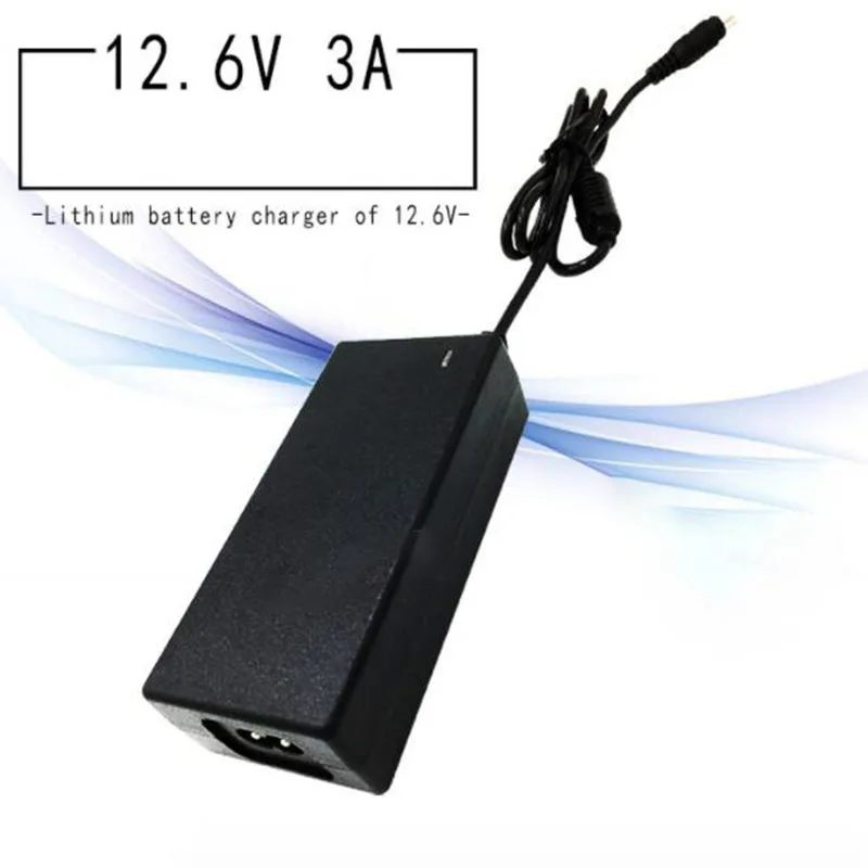 EU US AC 110v 240V to DC 12.6V 2A 3A charger Power supply Adapter 5.5*2.5MM 12.6 V Volt 2 3 A For 18650 lithium battery Pack p