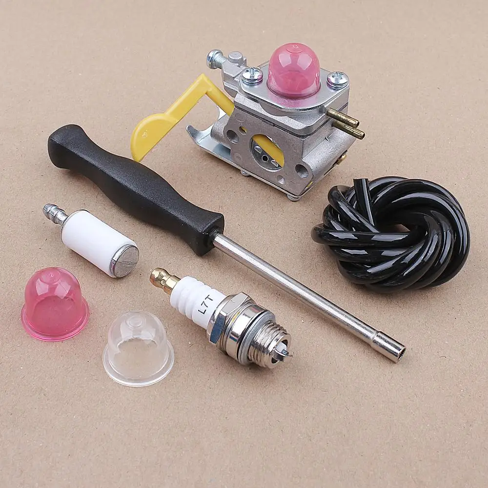Carburetor Kit For Zama C1U-W18 FL20C SST25 Poulan Craftsman Trimmer Weedeater Replace 530071752 530071822 545081808
