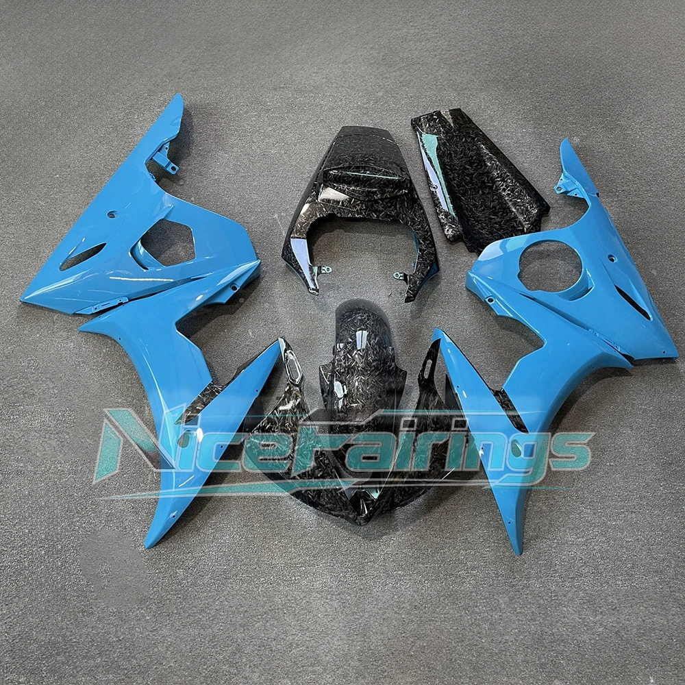 Carbon Fiber Look 2003 2004 YZFR6 Fairing Kit Perfect Fit for Yamaha YZF R6 03 04 Direct Replacement Fairings Set