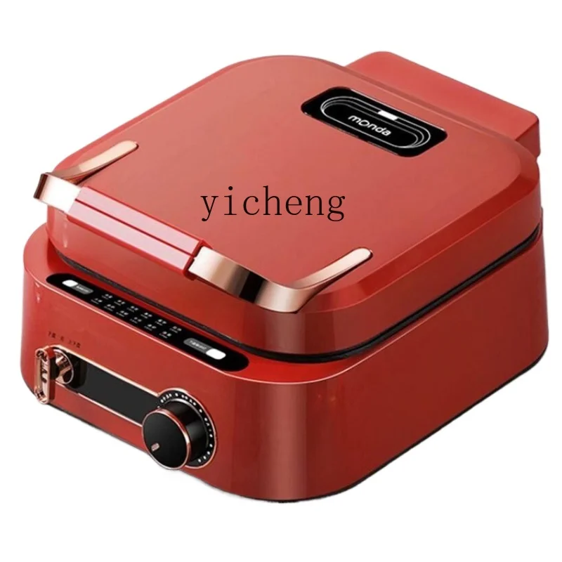 

Tqh Multi-Functional Electric Baking Pan Deepening Electric Chafing Dish Barbecue Griddle Household Double Side Heating