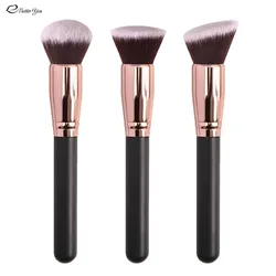 1pcs Powder Foundation Makeup Brush Face Loose Powder Blush Contour Liquid Foundation Cream Cosmetic Beauty Soft Brushes