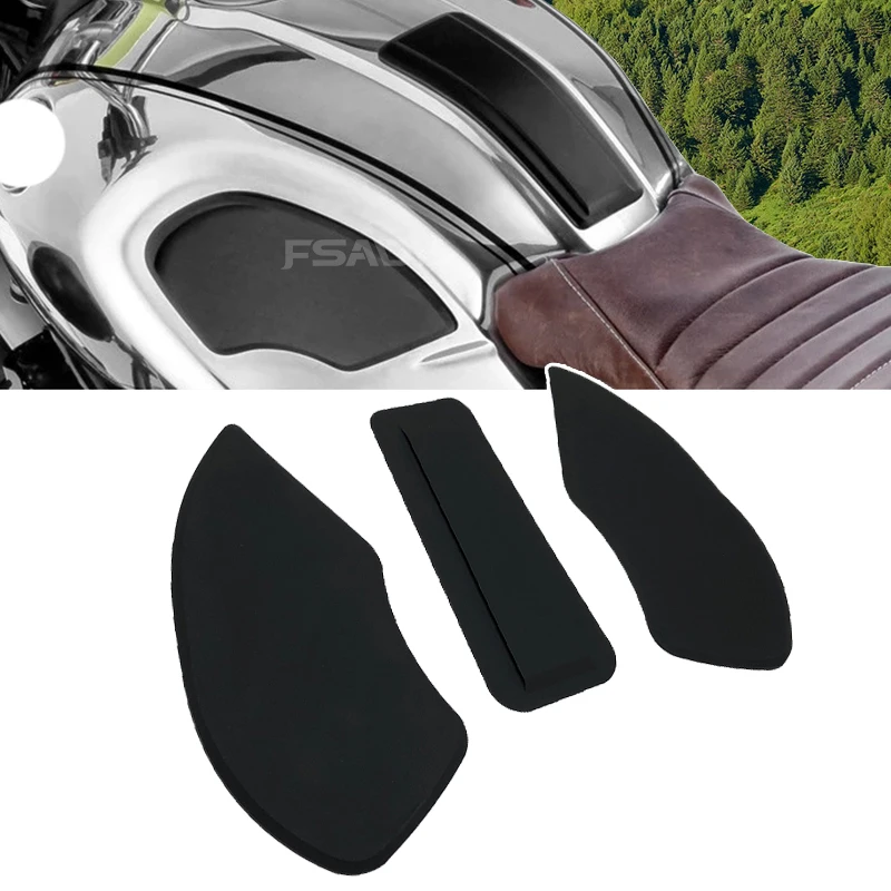 

Для BMW R NINE T R9T противоскользящие накладки крышка RNINET Scrambler Urban Racer 2014-2023 мотоциклетная накладка на бак боковая газовая наколенница наклейка