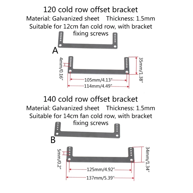 Lian-Li RB-001 Support décalé pour radiateur, solution refroidissement personnalisable