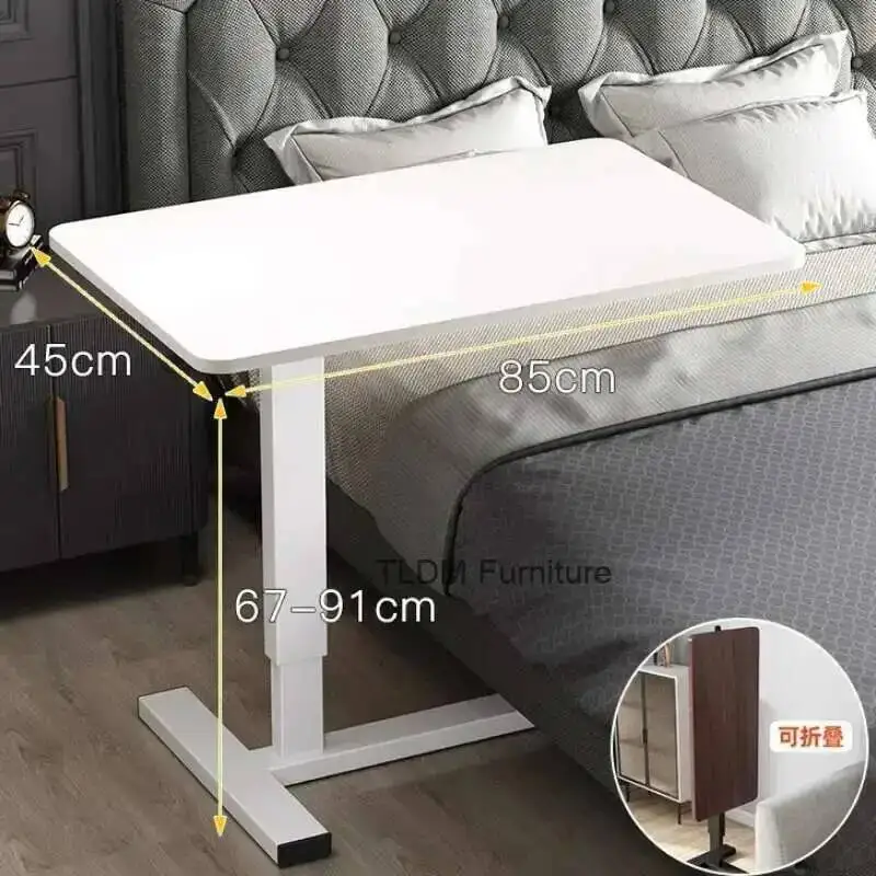 Altura escritório ajustável sala de estudo jogos mesa de estudo em pé quarto computador mesa canto movimento dobrável acessórios