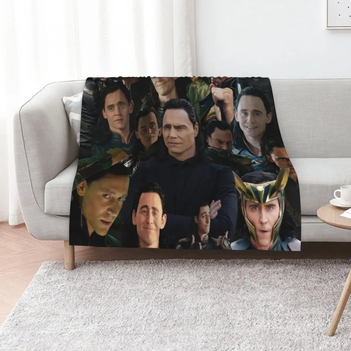 Tom Hiddleston collage Throw Blanket decorative Multi-Purpose Retros Decorative Throw Bed For Decorative Sofa Blankets
