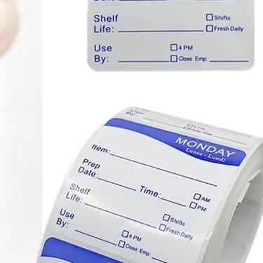 

250 шт./рулон, кухонная наклейка с датой и едой, канцелярская наклейка, наклейка для хранения закусок, конфет, этикетка с датой истечения срока годности, самоклеящаяся наклейка