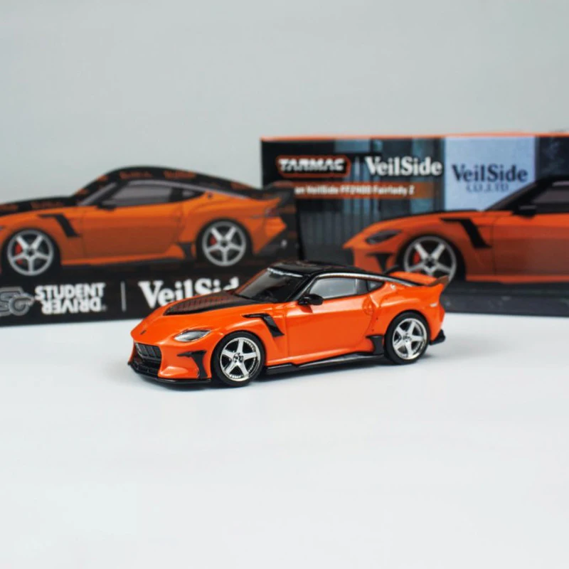 

Масштаб 1:64 VeilSide FFZ400 Fairlady Z, имитация сплава, модель автомобиля, статический дисплей, Коллекционная игрушка, подарок, сувенирное украшение