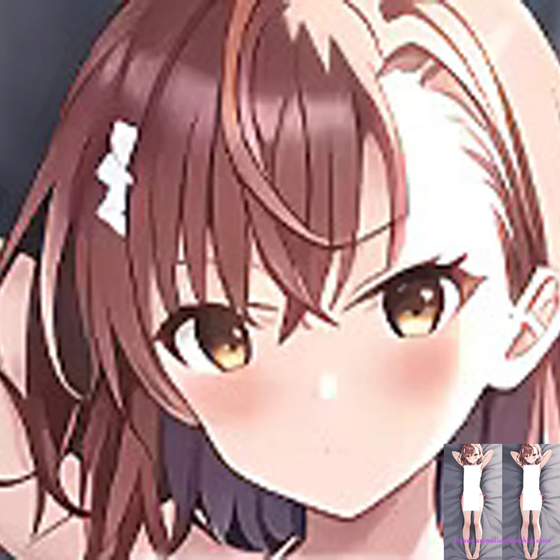 

Anime Dakimakura Pillow Mikoto Misaka 2-Side Print Pillowcase Hugging Body Cushion Cover Otaku Waifuristmas Decoration 2023