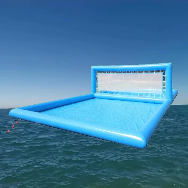 Hot Sale Commercial Adult Group Building Game Grade One Outdoor Competitive Game Inflatable Volleyball Court Beach Volleyball