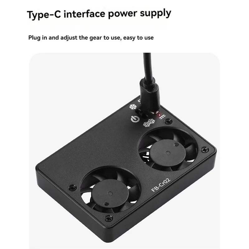 AA87 Cr02 Kipas Pendingin Kamera Radiator Pendingin Kamera untuk Sistem Pendingin Sony Canon FUJI ZV-E1/A6700/A7C2/R5/R6/R7/70D/XT4