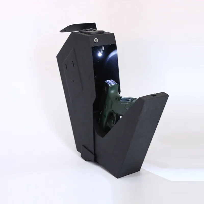 

Portable Home Anti-Theft Safes with Fingerprint Password Secure Steel Gun Safe Mini Metal Storage