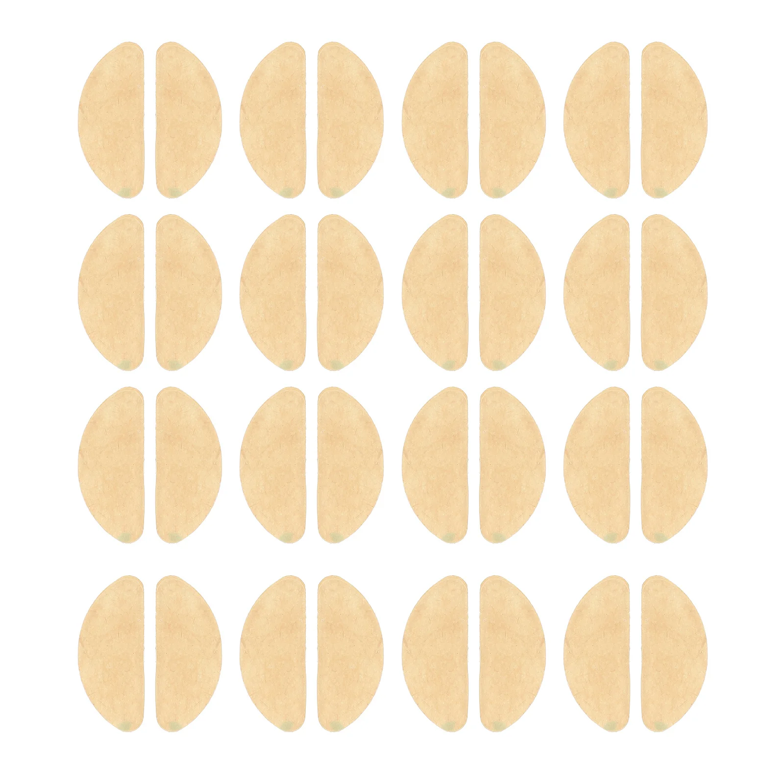 18Pairs Glasses Nose Pads Anti-Skid Comfortable Cushions Eyeglasses Support Durable Wear Nose Pads for Glasses