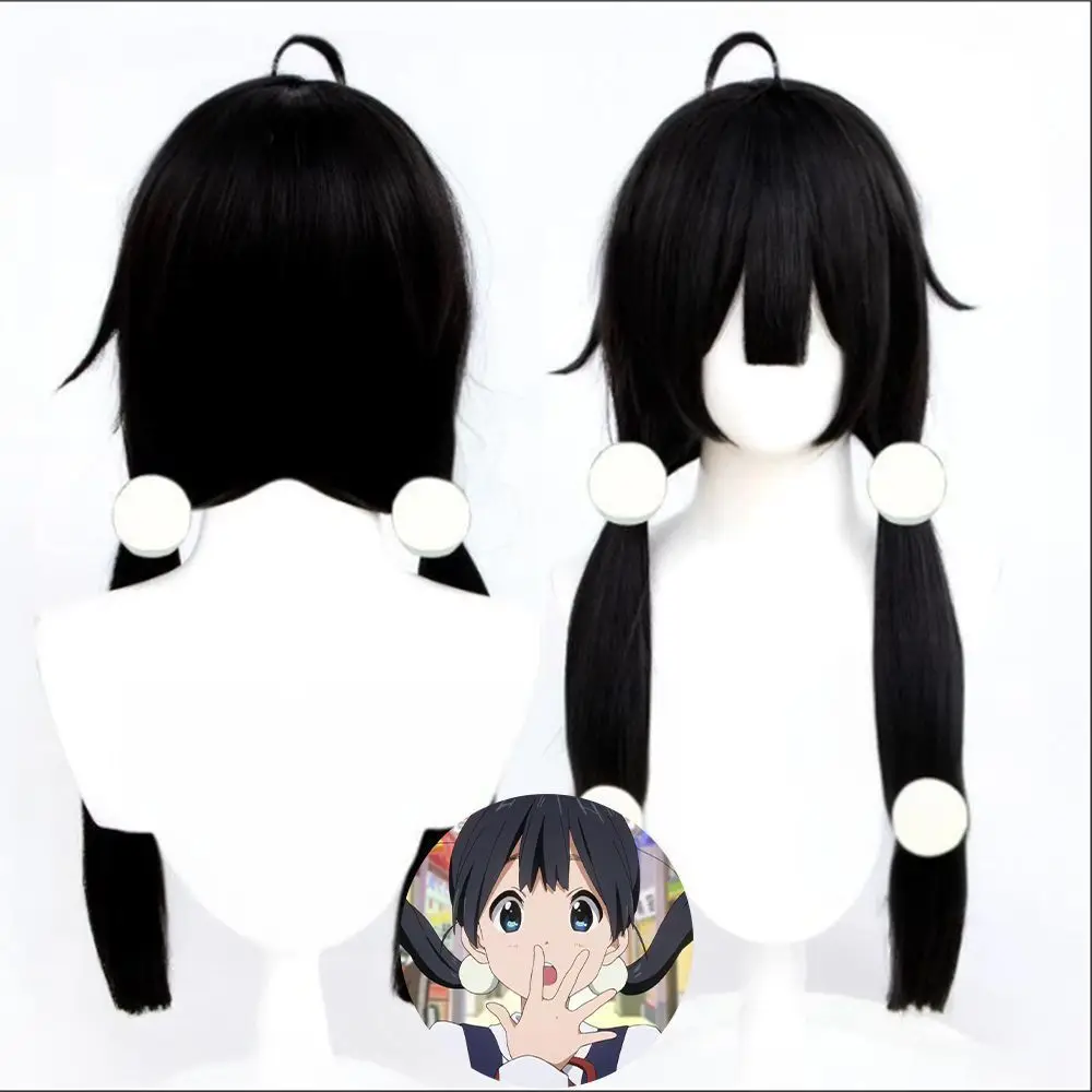 

‌ Парик Tamako Love Story - волосы для косплея Kitashirakawa Tamako, парик Anime Expo, регулируемые прямые волосы для костюма