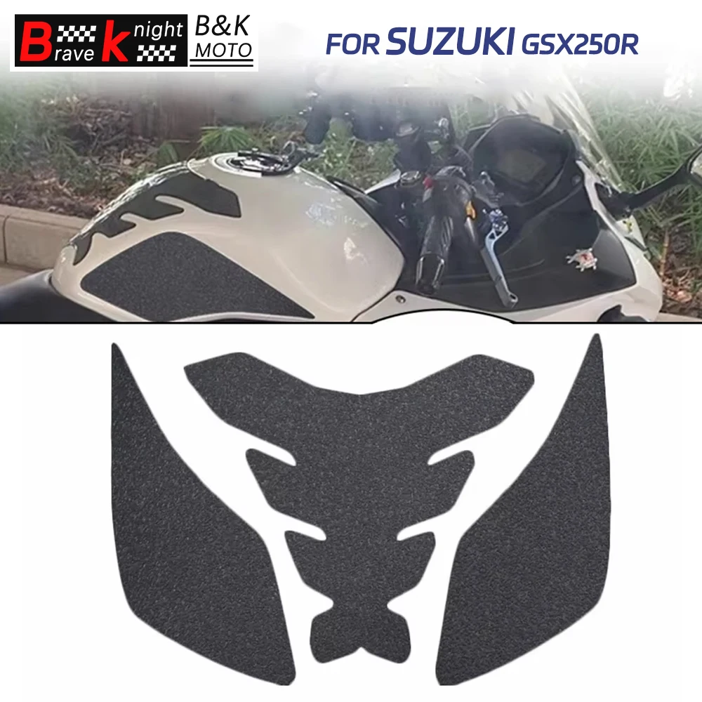 

for GSX-R 250R Motorcycle Anti Slip Fuel Oil Tank Pad Side Knee Grip Decal Protector Sticker for Suzuki GSX R250