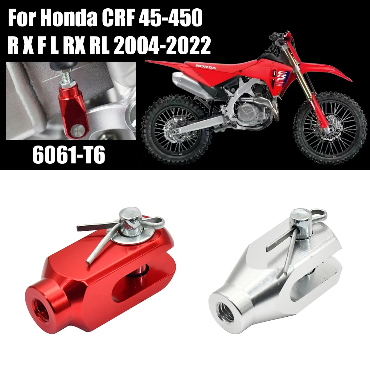 

Rear Brake Rod Joint Clevis For HONDA CR125R CR250R CRF150R CRF250R CRF250X CRF450R CRF450X CRF450RX CR CRF Motorcycle