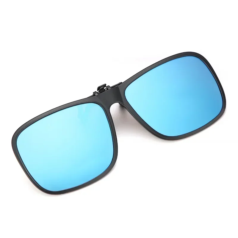 Gafas de sol polarizadas con Clip abatible hacia arriba, lentes fotocromáticas antideslumbrantes para conducir, gafas oscuras UV400 para Conductor